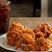 Southern Fried Chicken Box · Four generous pieces of chicken, hand-breaded with our signature seasoning, perfectly crispy...