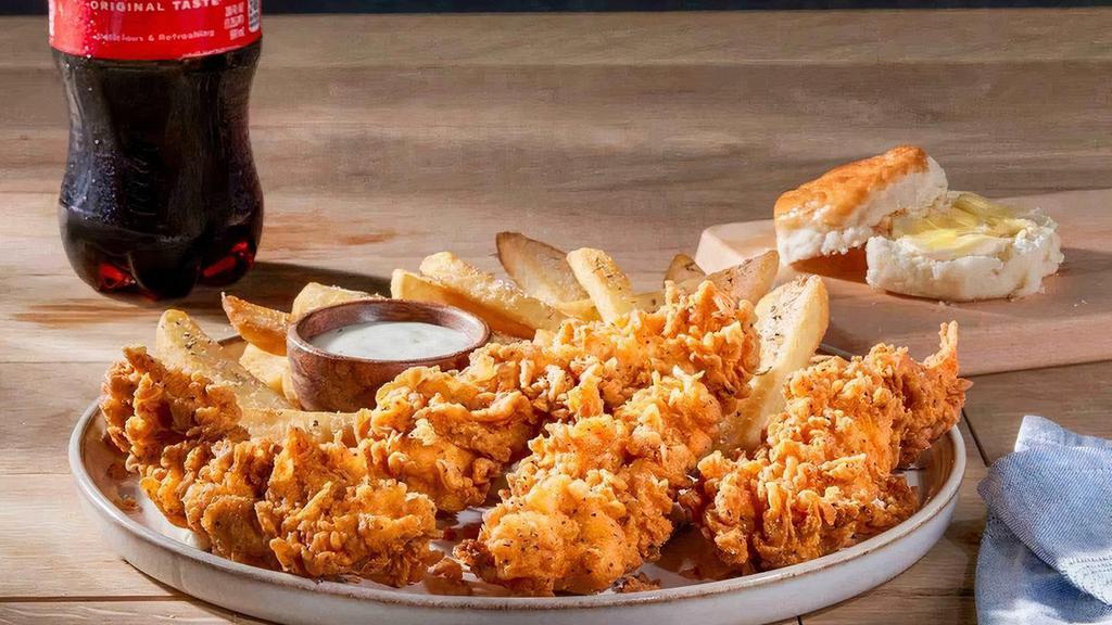 HandBreaded Fried Chicken Tenders Combo via Chicken n' Biscuits by Cracker Barrel