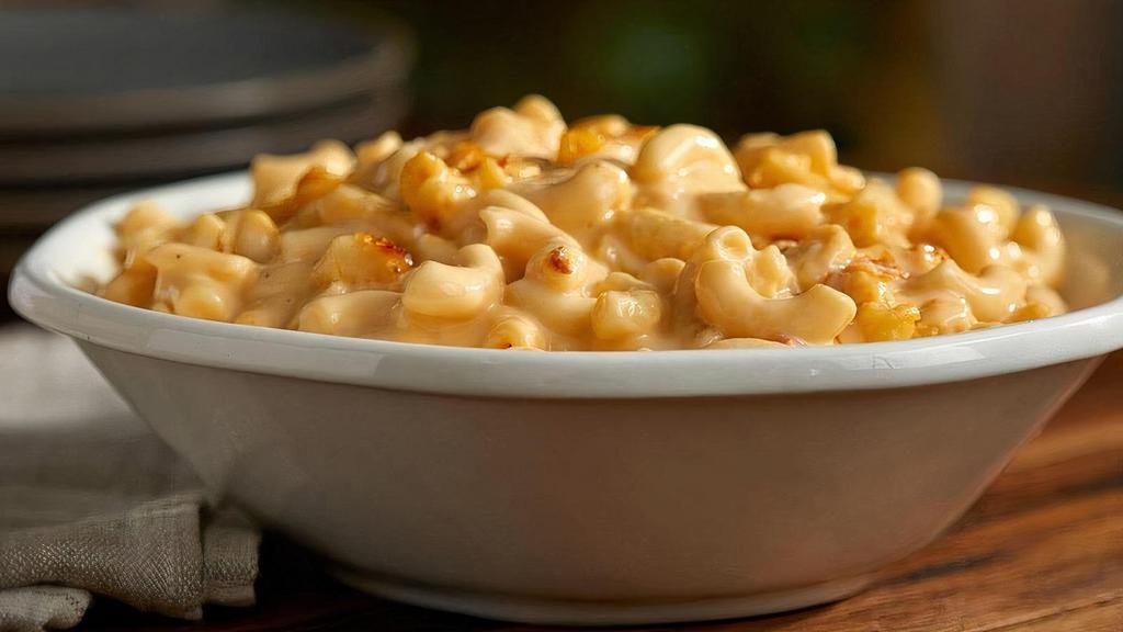 Mac N' Cheese (Large) · Creamy, homestyle macaroni n' cheese and baked for a crispy layer of cheese on top. .