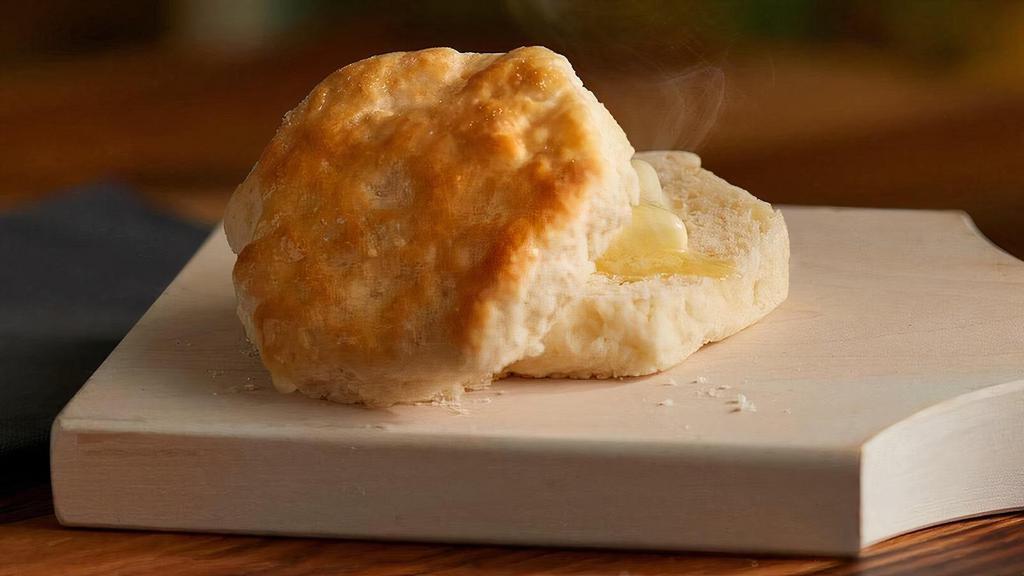Buttermilk Biscuit · Hand rolled Buttermilk Biscuit with butter. .