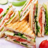 Grilled Chicken Breast Sandwich · Hearty grilled chicken, tomato, and lettuce.