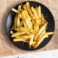Fries For Days · (Vegetarian) Idaho potato fries cooked until golden brown and garnished with salt.