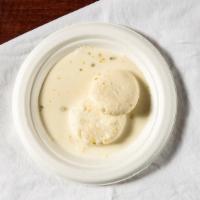 Ras Malai · Cheese dumplings dipped in rich milk cream.