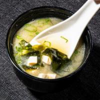 Classic Miso Soup
 · A Japanese classic with green onion, tofu and seaweed