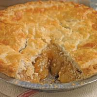 Whole Apple Pie · Tart sliced apples, sweetened and lightly-spiced with cinnamon.