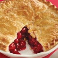 Whole Cherry Pie · With juicy, tart, red cherries.