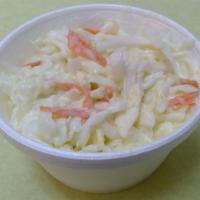 Cole Slaw · Cabbage with Cole Slaw sauce
 8oz cup