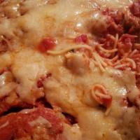 Spaghetti Pomodoro · Our classic pomodoro sauce, made with Italian peeled tomatoes and fresh basil.