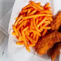 Chicken Tenders (3) · With one dip.