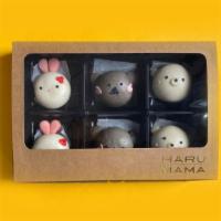 Sweet Character Bun Party Box · 2PC EACH // bunny, koala, polar bear / fully cooked buns, kept refrigerated to steam at home...