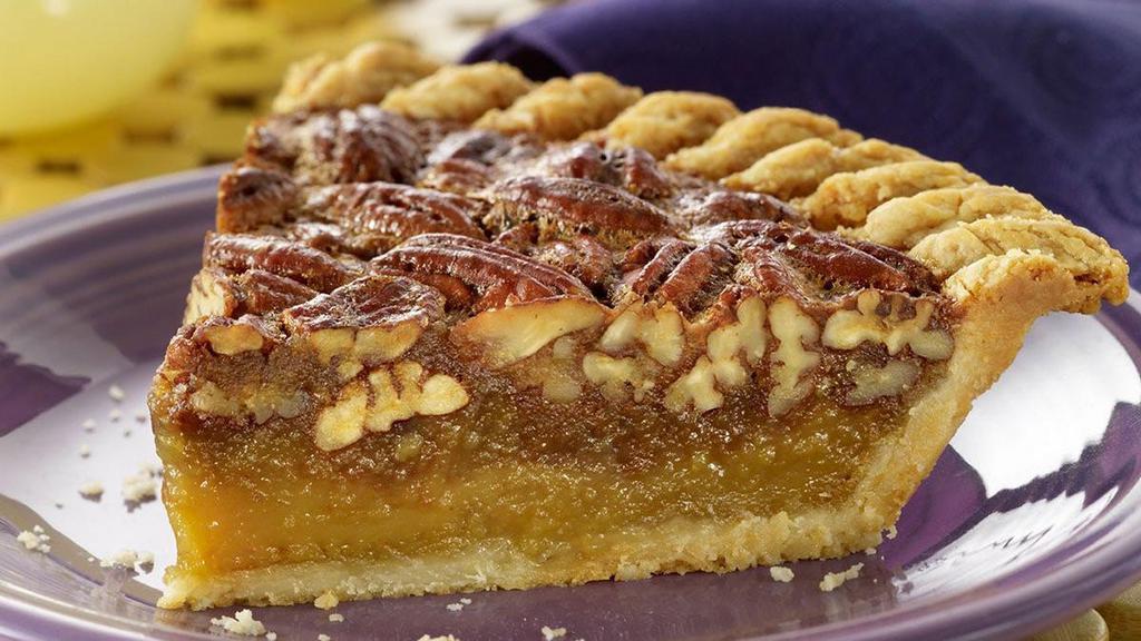 Whole Classic Pecan Pie · Fancy pecans are blended in a rich buttery filing and baked to sweet perfection.