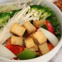 Tofu Sauteed Noodle Salad · 