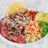 Fish Market Poke · Create your own poke! White rice, toppings and 6oz of protein included