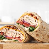 Market Fresh® Roast Turkey Ranch & Bacon Wrap · The Roast Turkey Ranch & Bacon comes with roast turkey, peppercorn ranch sauce and thick-cut...