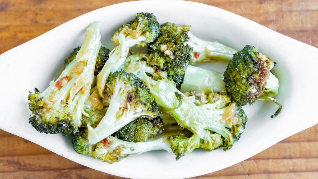 Broccoli · Miso dressing with chili, garlic, and shallot.