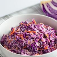 Cole Slaw · Creamy Coleslaw Cabbage with sliced Julienne Carrots
