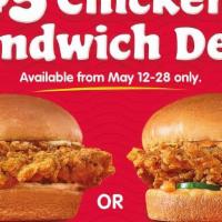 Original Chicken Sandwich Deal - Us · Original Chicken sandwich and drink for $5