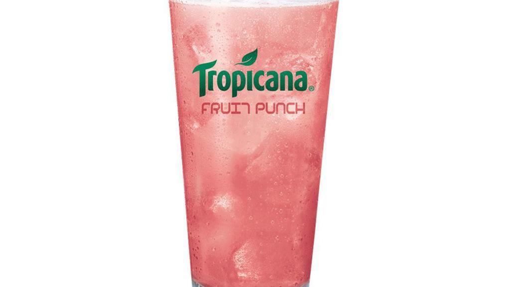 Tropicana Fruit Punch · A 20 oz Tropicana Fruit Punch
