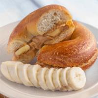 Monkey Bagel · Peanut butter and banana, for bagel we will make on available of bagel, cheese onion, plain,...
