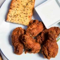 Crispy Hot Wings · Deep fried and crispy with the right amount of heat. 

(Crispy Hot Wings are not sauced, and...