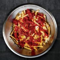 Stromboli Fries. · Ham | Pepperoni | Salami | Melted Provolone & Mozzarella | Marinara