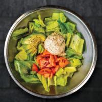 Albacore Tuna. · Sal’s Homemade Albacore Tuna Salad | Avocado | Tomato | Lettuce | Vinaigrette | Fresh Ground...