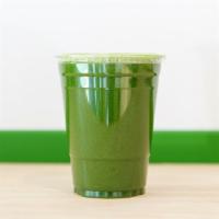 Green Giant · Kale, spinach, lemon, celery, parsley, and cucumber.