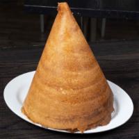 Cone Dosa · Plain Indian crepe made of rice and lentils.