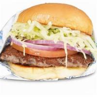Hollywood Classic · 1/4 lb all-natural beef patty, Red onion, tomato, lettuce &
Hollywood Secret Sauce
Add Ameri...