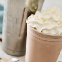 Chocolate Shake · Hand-spun milkshake with Häagen Dazs® ice cream.