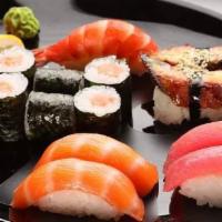 Sushi · Chef's choice of 3 pcs if nigiri sushi (no brown rice).