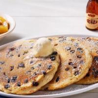 Specialty Pancakes Bundle · 3 Specialty Pancakes n' butter served with 100% Pure Natural Syrup and your choice of side.....