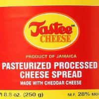 Tastee Cheese · Sold by the can.