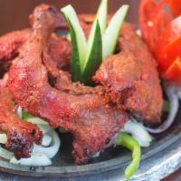 Chicken Tandoori · Bone-in chicken marinated in fresh spices & herbs.