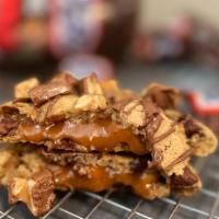 The Snickers Cookies Brazil · The Snickers Cookies Brazil is  made with vanilla dough, doubled amount of chocolate drops. ...