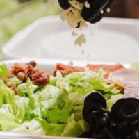 Salads · Your choice of ranch, thousand or Italian dressing. Salads include fresh romaine lettuce, ic...