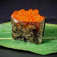 Salmon Roe (Ikura) Sushi · 