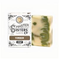 Timber Bar Soap · Your mind will wander into visions of a deep, dark forest while inhaling the complex scent o...