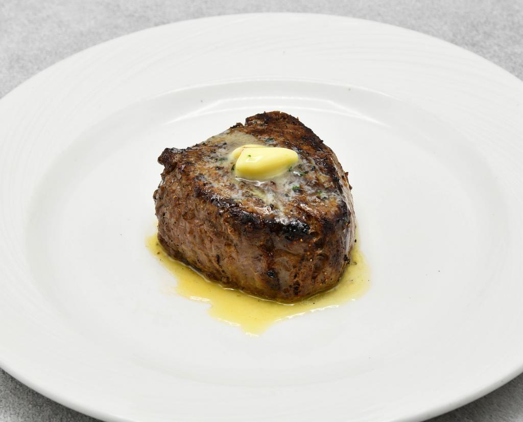Center-Cut Filet Mignon* 12 Ounce · The palm proudly serves aged USDA prime beef, corn-fed, hand selected and aged a minimum of 35 days.