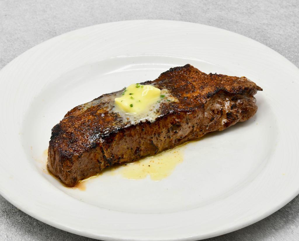 Prime New York Strip * 14 Ounce · The palm proudly serves aged USDA Prime beef, corn-fed, hand selected and aged a minimum of 35 days.