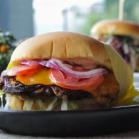 Impossible Smash Burger · Impossible patty, vegan cheese, 