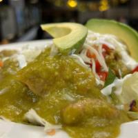 Chile Verde - Bowl · Chile verde pork served in burrito bowl with beans, rice, pico de gallo, lettuce, cheese and...