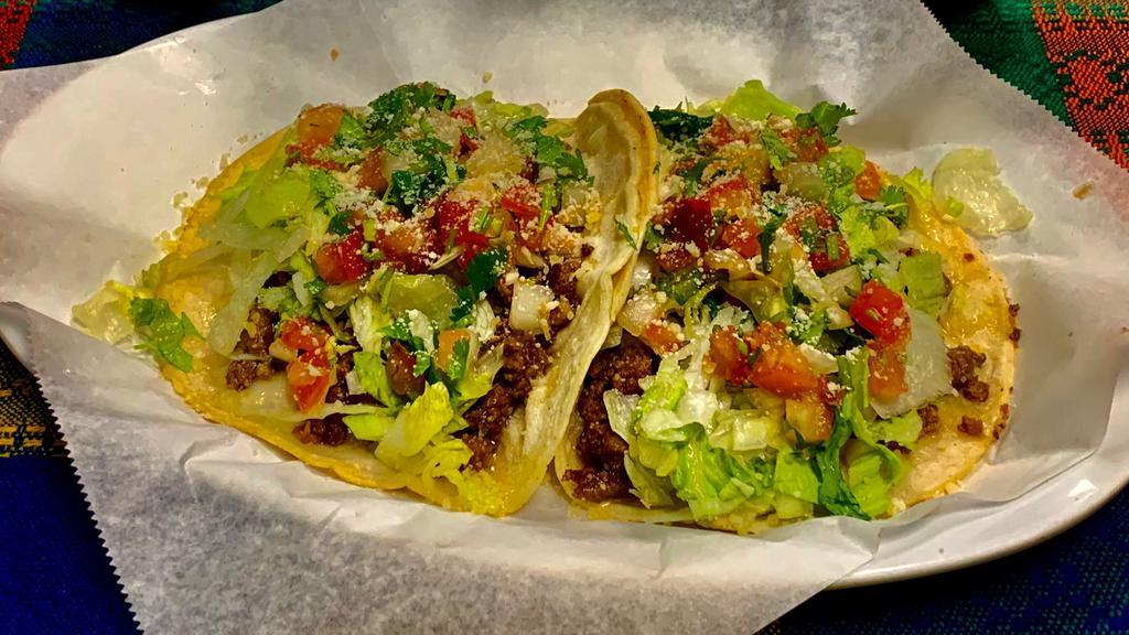 2 Tacos · 2 Tacos with your choice of meat on a 5