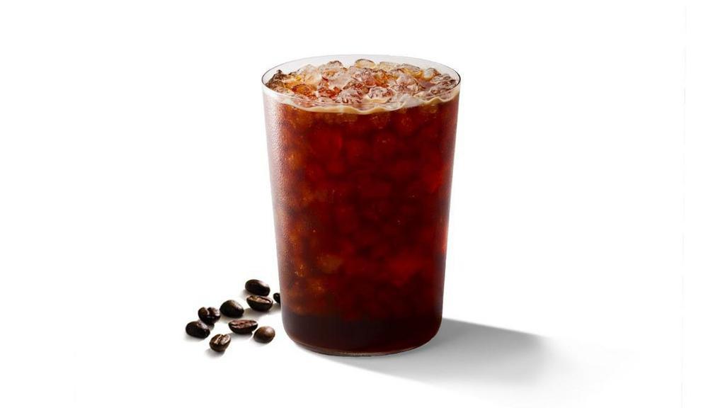 Iced Americanos|Iced Americano · Freshly pulled shots of espresso combined with water and poured over ice.