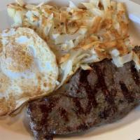 Steak & Eggs Breakfast Plate  · 