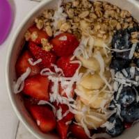 Acai Bowl · Bowl of Acai and your choice of toppings only $0.50 cents each