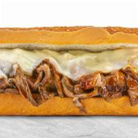 Barbecue Tri-Tip (Small) · Handcrafted sandwich on a toasted French roll with grilled tri-tip, BBQ sauce and provolone ...
