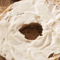 Bagel & Cream Cheese · Toasted plain bagel with cream cheese