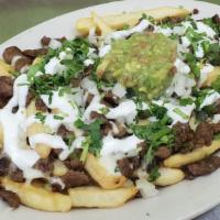 Nacho Fries · Nachos with fries instead of chips