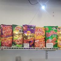 Mexican Chips · Crujitos 
Ruffles queso 
Crujientes jalapeño 
Crujientes Flaming hot 
Churrumais 
Pake taxo ...